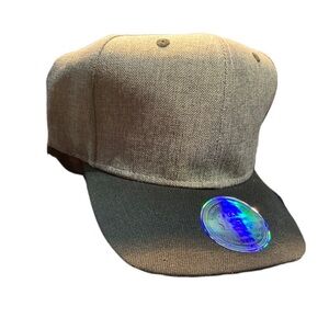 💛 Grey/Black Unisex Snapback Ballcap